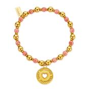 Chlobo Gold Plated Harmony of the Heart Bracelet GBRHOH3591