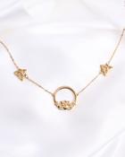 FÍOR CLADDAGH KNOT NECKLACE