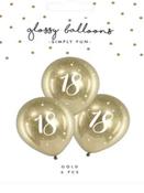 18th birthday gold Balloons image