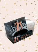 21st Birthday Tiara Gold