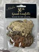 30th Birthday Gold Confetti