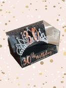30th Birthday Tiara Rose Gold