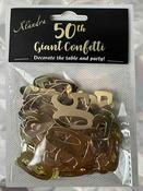 50th Birthday Gold Confetti image