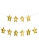 Banner Little Star - Hello Baby, gold, 18x70cm image