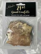 Big Size Gold 21 Confetti image