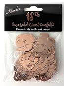 Big Size Rose Gold 18 Confetti