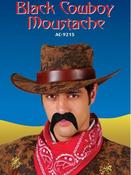Black Cowboy Moustache
