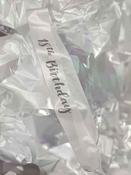 Black Diamante 18th Birthday Sash image