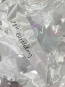 Black Diamante 21st Birthday Sash image