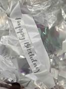 Black Diamante Happy Birthday Sash