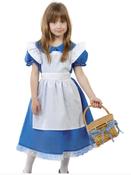 Blue little girl Costume image