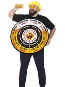 Drink dart board Costume