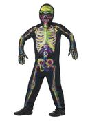 GLOW IN THE DARK SKELETON KIDS COSTUME image