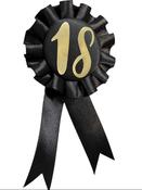 Gold 18th Birthday Badge