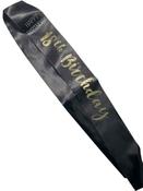 Gold 18th Birthday Sash