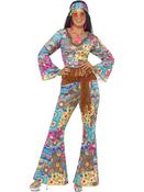 Hippy Flower Power Costume image