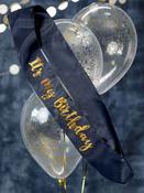 Its My Birthday Navy Blue Sash image