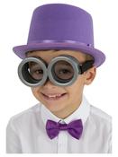 KIDS GREY GOGGLES, CLEAR LENSE