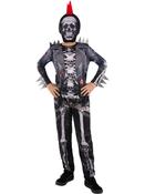 Punk Skeleton Kids Costume image