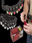 Shot Belt, with 8 shot bottles