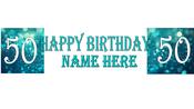 Personalised Birthday Banner