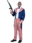 Uncle Sam Horror Patriot Costume image