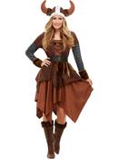 Viking Barbarian Queen Costume, image