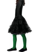 Wicked Witch Tights, Child, Green &amp; Black