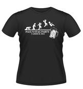 Fun Jump into Beer design Personalised Stag Party Tshirt image
