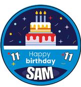 Personalised Birthday Badge image