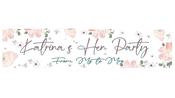 Classy Personalised Hen Party Banner image