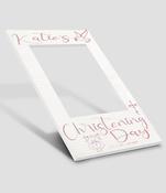Personalised Christening Day Selfie frame