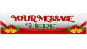 Personalised Christmas Banner image