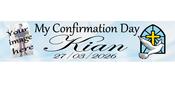 Personalised Confirmation Banner with Photo