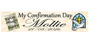 Personalised Confirmation Banner with Photo