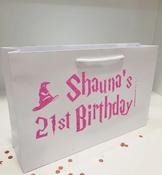 Luxury Personalised Harry Potter theme ANY OCCASION Gift Bag image