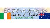Personalised 'BON VOYAGE' Banner