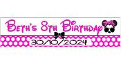 personalised Birthday Party Banner image
