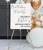Personlaised  'ANY OCASSION' Corri Boad Welcome Sign
