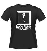 This is a REALLY OLD picture of me! Novelty Tshirt image