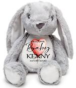 Personalised Baby Shower WELCOME BABY Teddy- Bunny