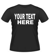 'Design Your Own' Personalised Tshirt image