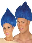 Blue Troll Wig