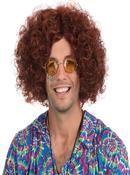 Hippy Man Wig. Brown And Black