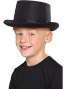 Kids Black Top Hat