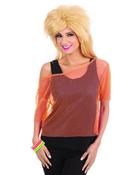 Mesh Top Orange 80s image