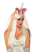 Unicorn Headband And Veil