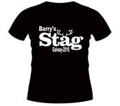'Antlers' Personalised Stag Party T-shirt image