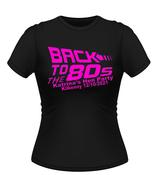 Personalised Back to the Future 80's theme Hen Party Tshirt image