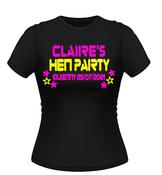 Personalised 80's Theme Hen Party T-Shirt image